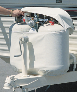 ADCO PRODUCTS INC 2111 20# POLAR WHT SNGL TANK COVER