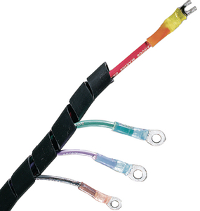 ANCOR 452905 SPIRAL WRAP-BLACK 1IN X 100FT