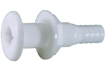 ATTWOOD MARINE 3872-3 THRU-HULL CONNECTOR 5/8IN WHT