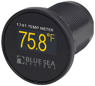 BLUE SEA SYSTEMS 1741-BSS METER MINI OLED TEMP