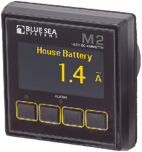 BLUE SEA SYSTEMS 1832 MONITOR M2 OLED DC AMPERAGE