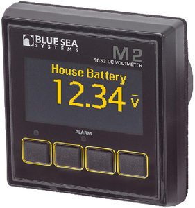 BLUE SEA SYSTEMS 1833 MONITOR M2 OLED DC VOLTAGE