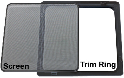 BOMAR NT2039 TRIM RING BLACK