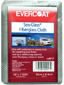 EVERCOAT 100911 F/G CLOTH 44 IN X 1 YD 6 OZ.