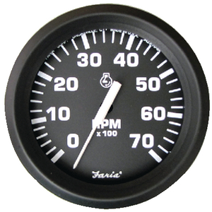 FARIA INSTRUMENTS F32842 EURO BLACK TACH 4K DIESEL