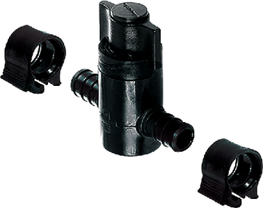 ELKHART SUPPLY CORP 30879 STRAIGHT STOP CRIMP VALVE 1/2"