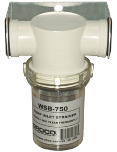 GROCO WSB-750-P PUMP STRAINER 3/4IN PLS BASKET