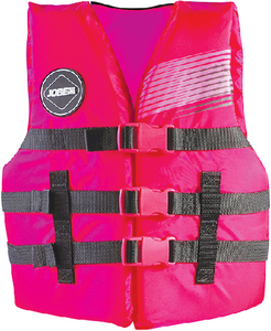 JOBE SPORTS 247720026-PCS NYLON VEST YOUTH HOT PINK UL