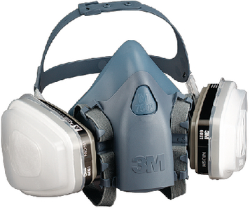 3M 37078 7500 RESPIRATOR PACK OUT MED.