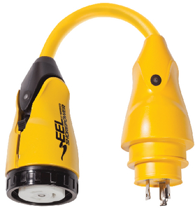 AFI/MARINCO/GUEST/NICRO/BEP P30-504 EEL ADAP 30A MALE /50A 125/250