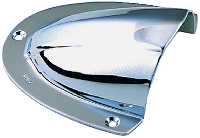 PERKO 0339DP0CHR VENT CLAMSHELL CHROME