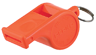 PERKO 0349DP WHISTLE -ORANGE PLASTIC