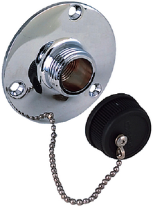 PERKO 0504DP0CHR WATER OUTLET FITTING W/CAP