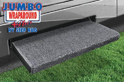 PREST-O-FIT 2-0051 JUMBO WRAP AROUND STEP RUG BRN