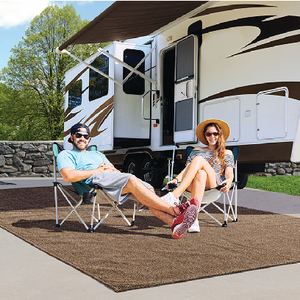 PREST-O-FIT 2-1181 SURFACE MATE RUG 6X9 BROWN