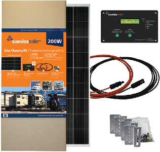 SAMLEX SRV-200-30A SOLR CHRGING KT 200W W/30A CTL