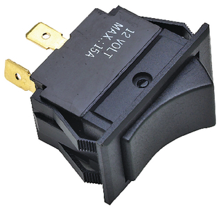 SEACHOICE 12411 ROCKER SWITCH-2 POS-(ON/OFF)