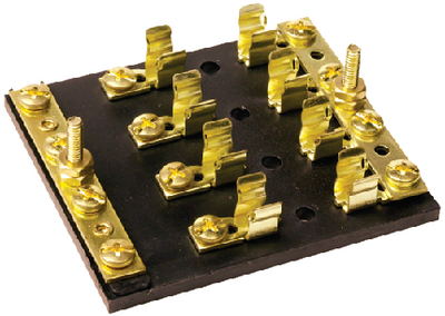 SEACHOICE 13431 FUSE/TERMINAL BLOCK-4 GANG