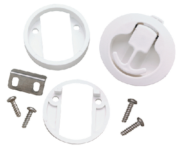 SEACHOICE 18-3077 SLAM LATCH WHITE
