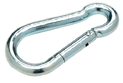 SEACHOICE 50-36821 SFTY SPRING HOOK-ZINC PLT-5/1
