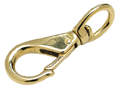 SEACHOICE 36901 SWIVEL EYE SNAP-4 1/2 -BRASS