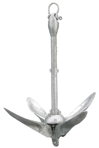 SEACHOICE 41010 FOLDING GRAPNEL ANCHOR-5.5#'