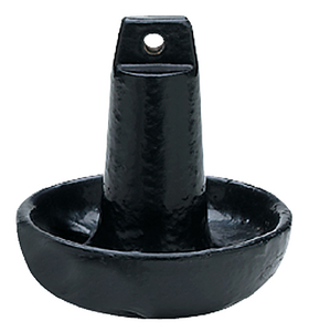 SEACHOICE 50-41200 MUSHROOM ANCHOR BLK VINYL-8#