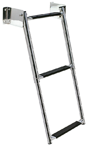SEACHOICE 71221 SS TRANSOM MOUNT 3 STEP LADDER