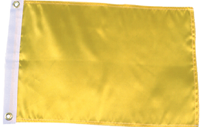 SEACHOICE 78261 SOLID YELLOW FLAG
