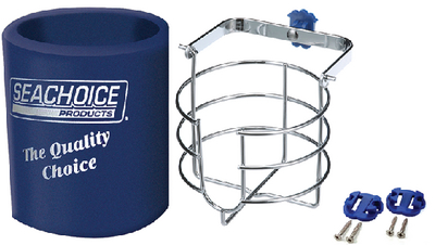 SEACHOICE 50-79471 CHROME BRASS DRINK HOLDER