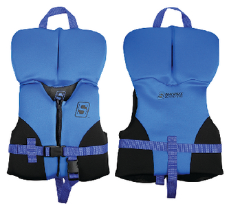 BODY GLOVE VESTS 86580 EVOPRENE VEST BLU/BLK INFANT