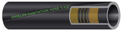 SHIELDS HOSE 16-101-1124 1 1/2 X 12 1/2 SANITATION HOSE