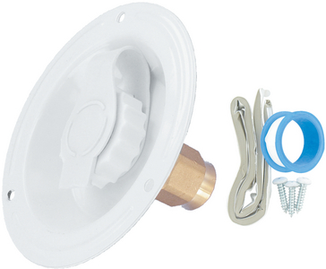 VALTERRA A01-0176LFVP WATER INLET LEAD FREE WHITE
