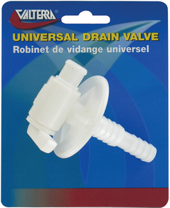 VALTERRA A01-2025VP UNIVERSAL DRAIN VALVE, BARBED,